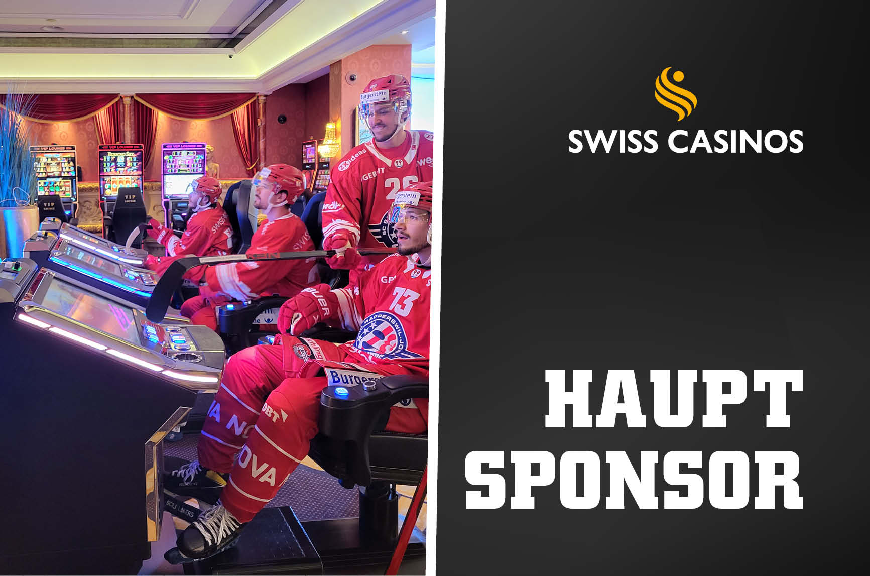 Fortlaufende Partnerschaft mit Hauptsponsor Swiss Casinos